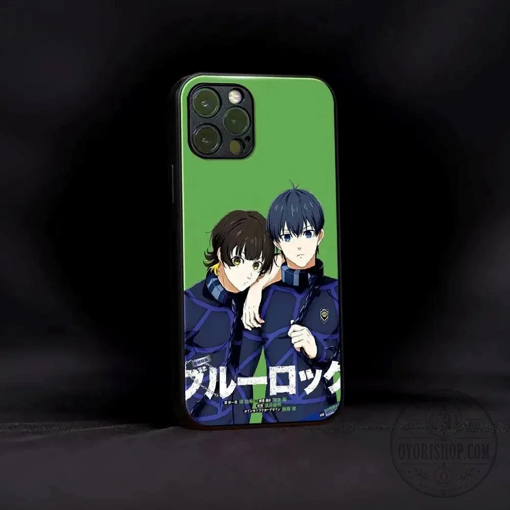 Blue Lock Yoichi Isagi and Meguru Bachira Anime Manga Phone Case