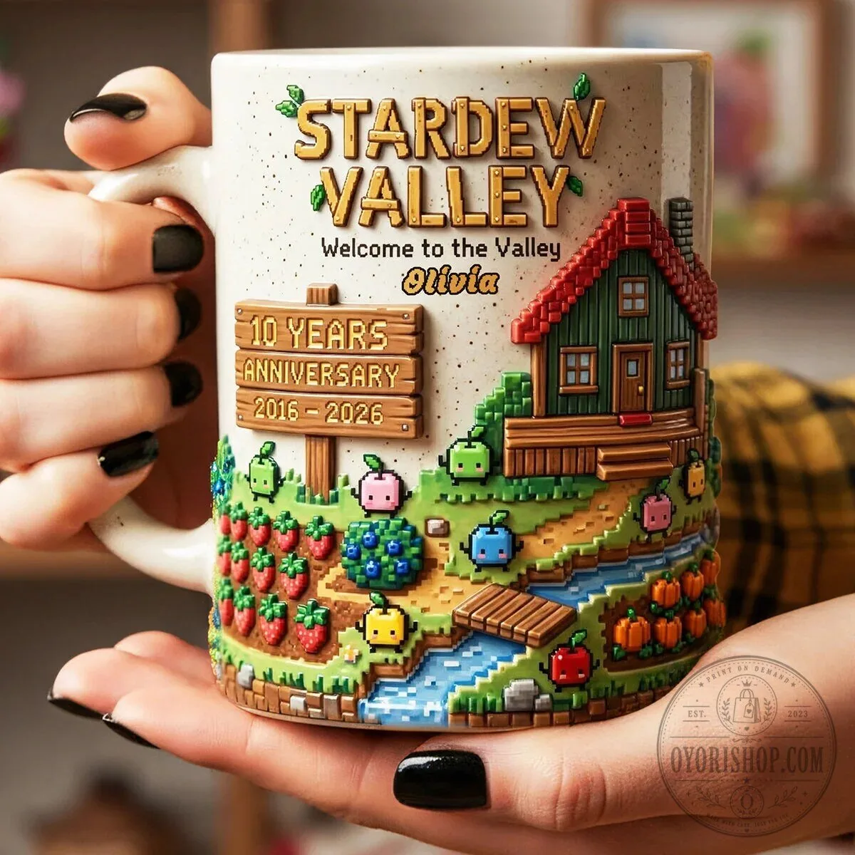 Stardew Valley 10th Anniversary Welcome to the Valley Coffee Mug 9 Stardew Valley 10th Anniversary Welcome to the Valley Coffee Mug