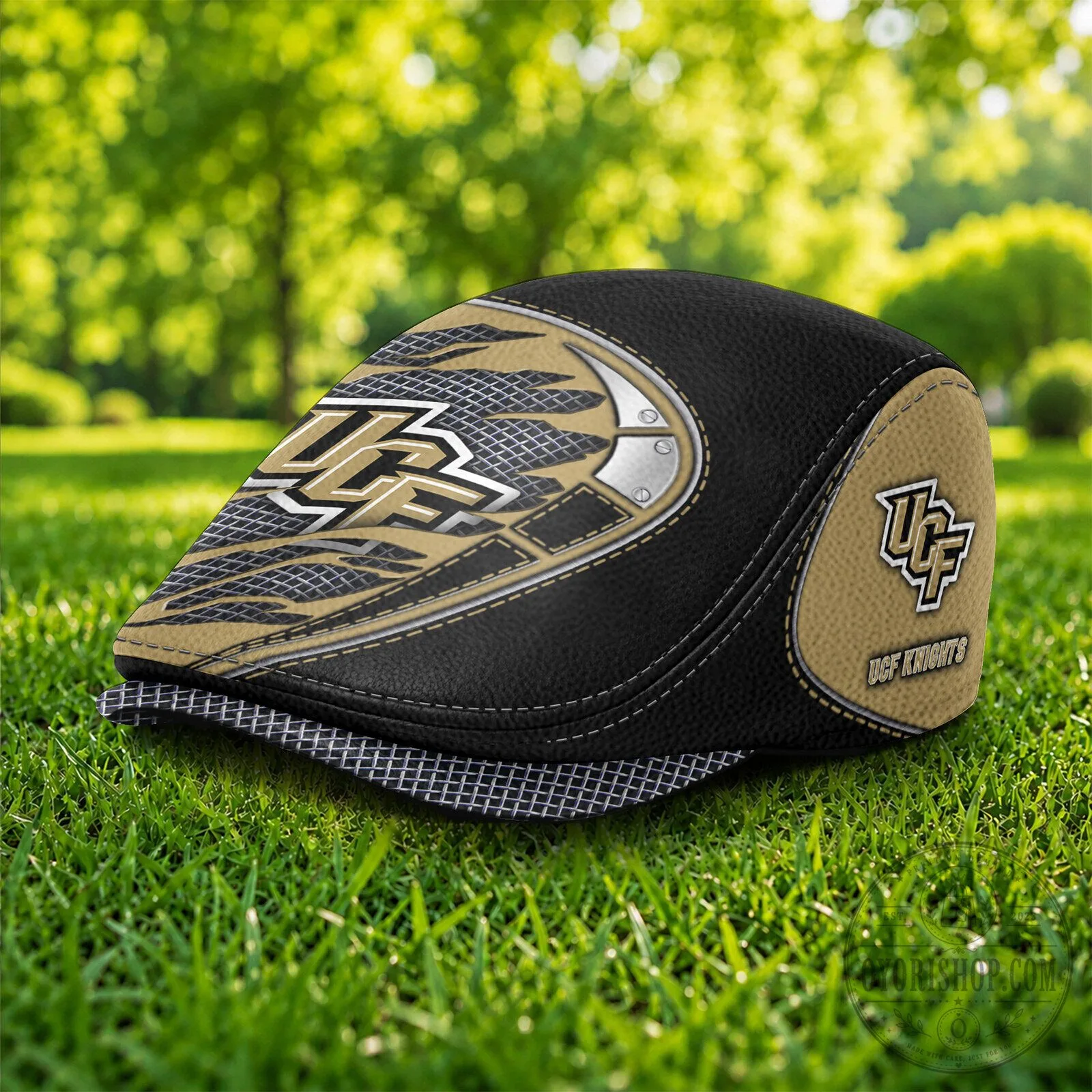 University of Central Florida Knights NCAA Golf Flat Cap Hat