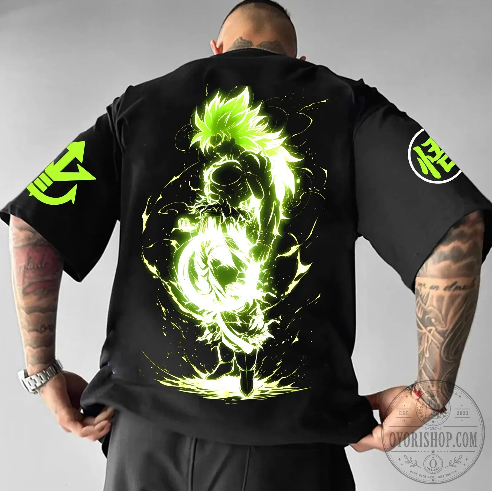Legendary Super Saiyan Broly Anime Graphic Tee from Dragon Ball Z 5 Legendary Super Saiyan Broly Anime Graphic Tee from Dragon Ball Z