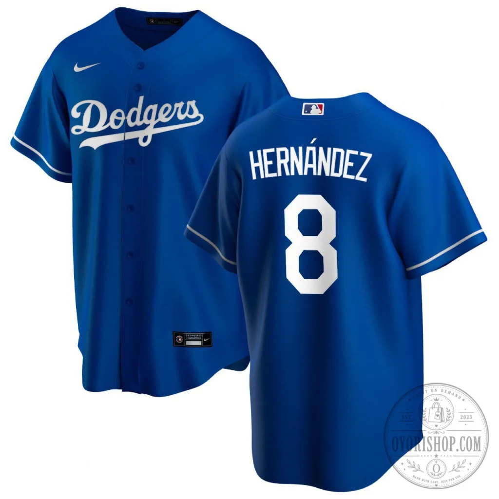 Los Angeles Dodgers Enrique Hernandez Royal Blue Baseball Jersey Los Angeles Dodgers Enrique Hernandez Royal Blue Baseball Jersey