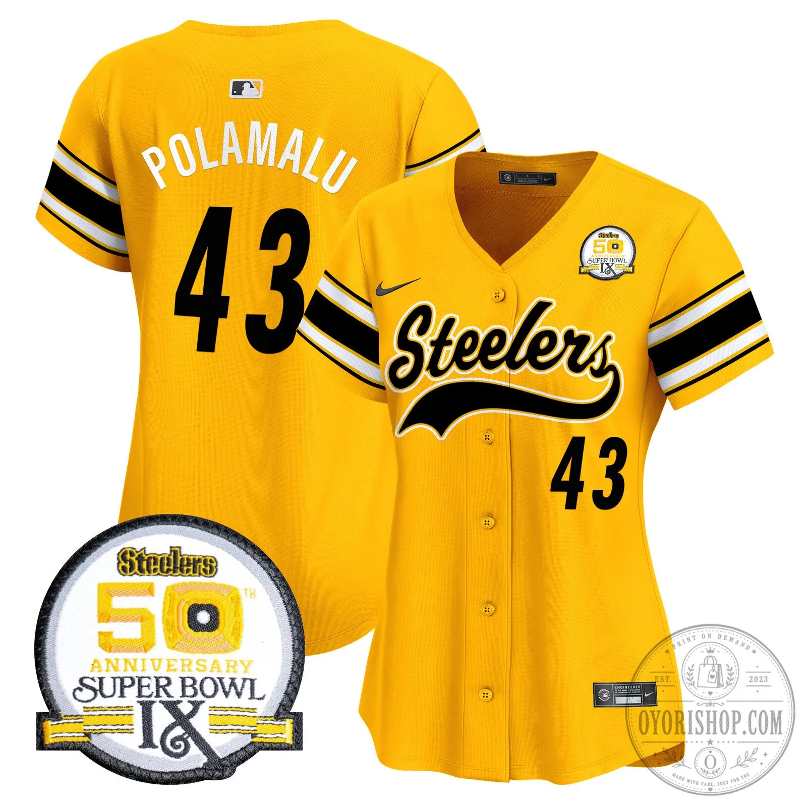 Pittsburgh Steelers Justin Fields Number 2 Black Baseball Jersey 108 Pittsburgh Steelers Justin Fields Number 2 Black Baseball Jersey