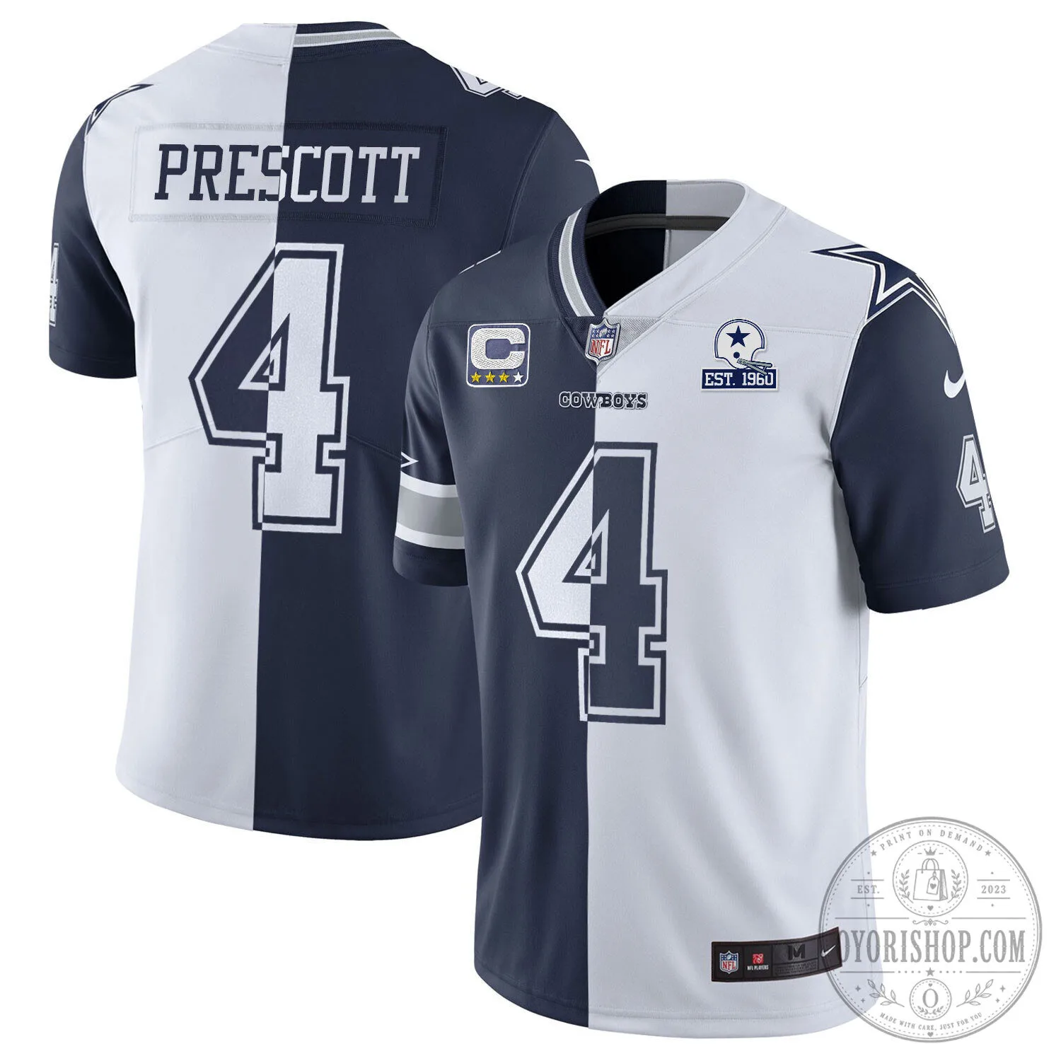 White Gold Vapor Limited Football Jersey of Micah Parsons for Dallas Cowboys 40 White Gold Vapor Limited Football Jersey of Micah Parsons for Dallas Cowboys