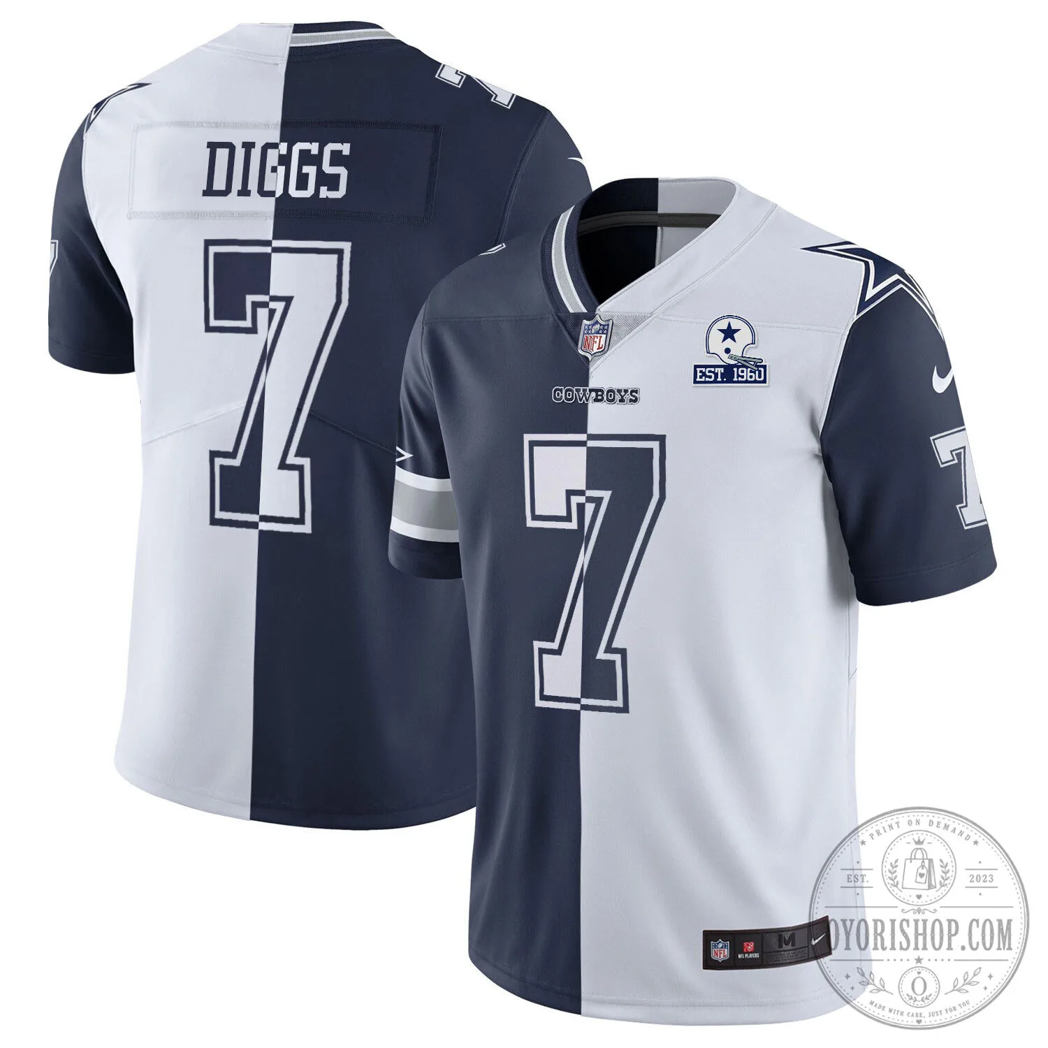 White Gold Vapor Limited Football Jersey of Micah Parsons for Dallas Cowboys 45 White Gold Vapor Limited Football Jersey of Micah Parsons for Dallas Cowboys