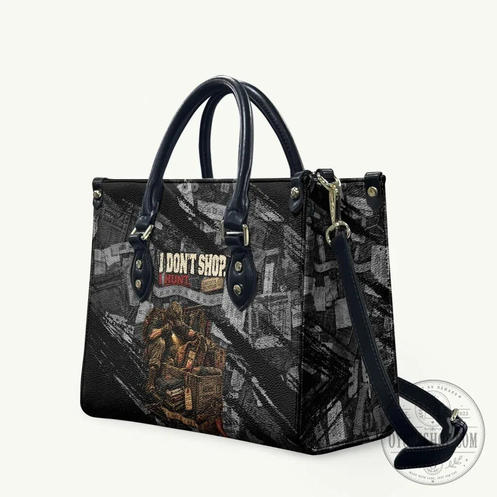 Archive Hunter The Hunt Never Ends Vintage Streetwear Grunge Collage Graphic Art Bag