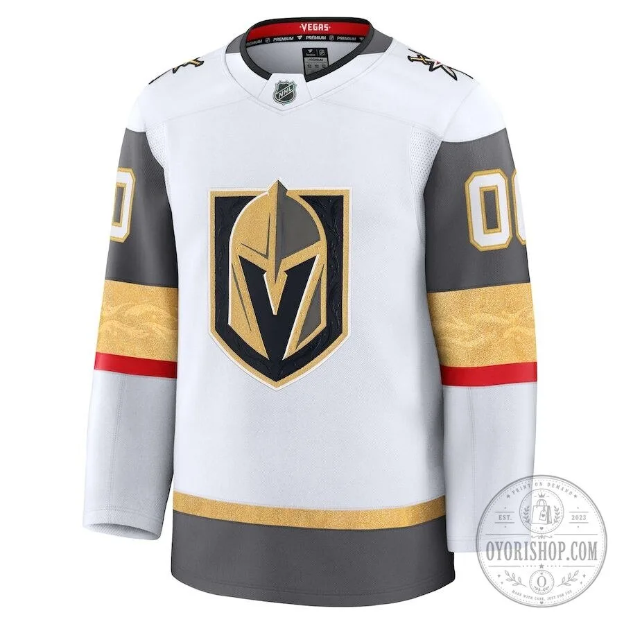 Vegas Golden Knights Away White National Hockey League Fan Jersey