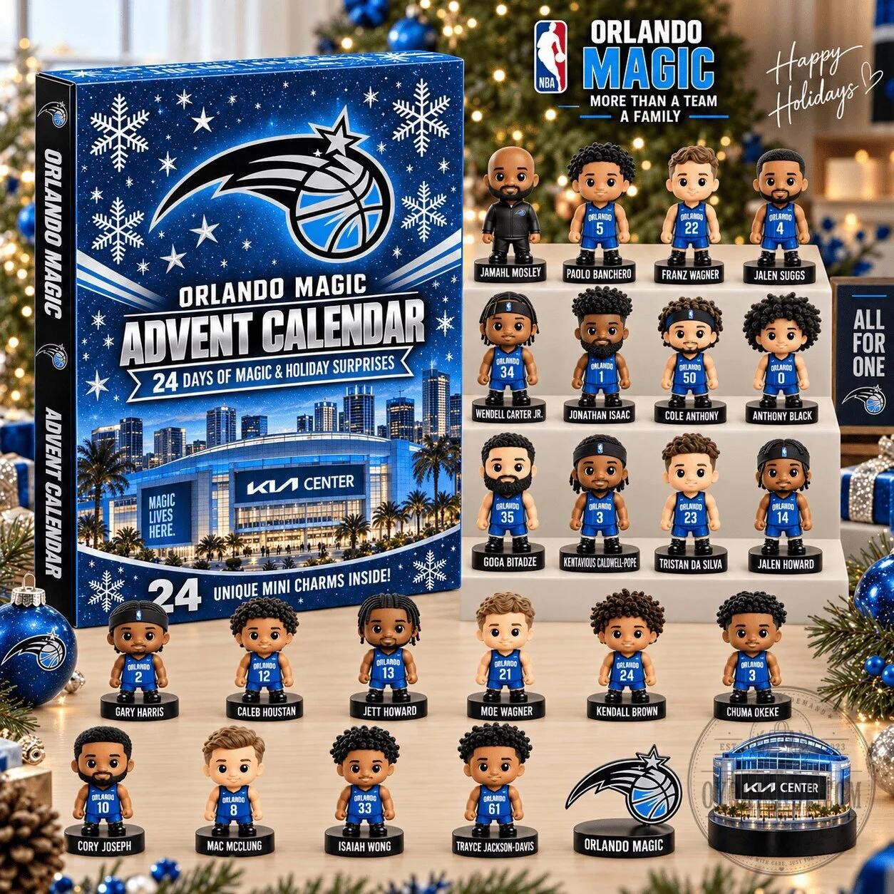 Orlando Magic NBA Basketball Team 24 Day Advent Calendar Blind Box