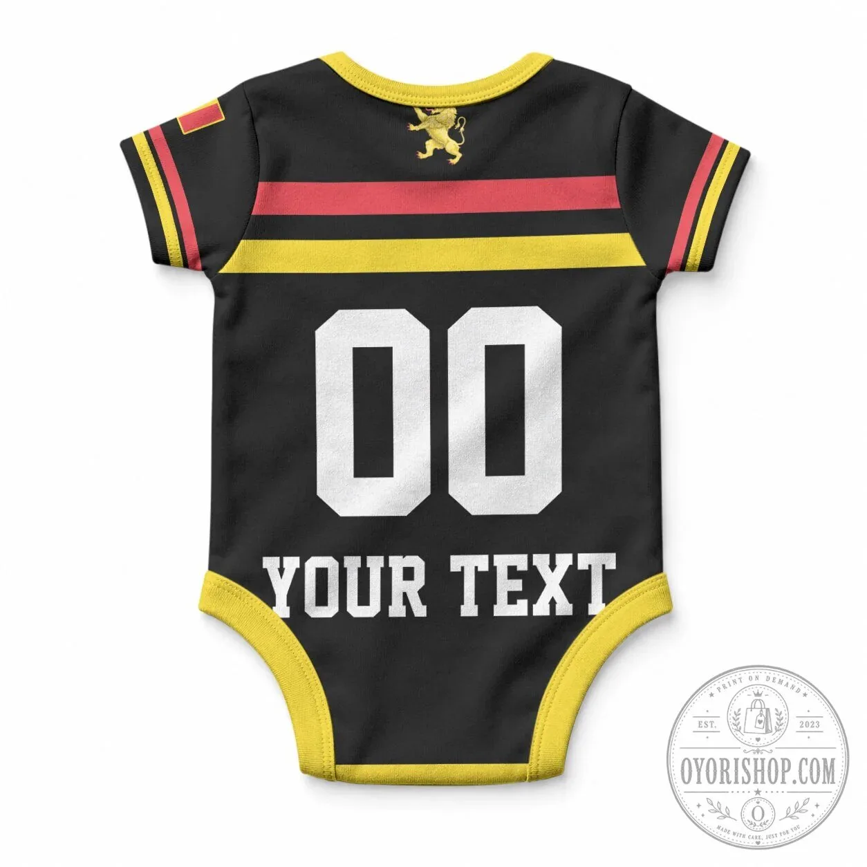 Belgium National Football Team Baby Bodysuit Infant Romper 7 Belgium National Football Team Baby Bodysuit Infant Romper