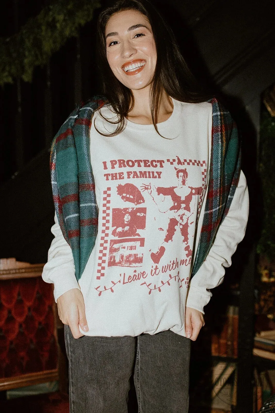 National Lampoon's Christmas Vacation I Protect The Family Sweatshirt