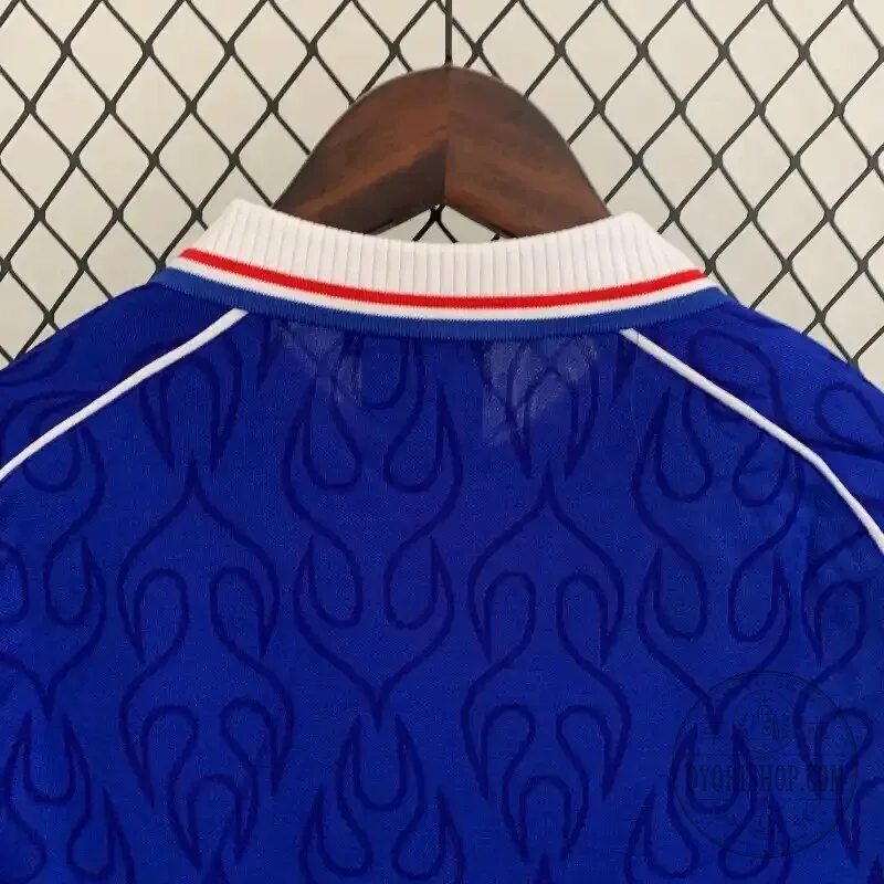 Retro 1998 Japan National Football Team Home Long Sleeve Soccer Jersey 16 Retro 1998 Japan National Football Team Home Long Sleeve Soccer Jersey